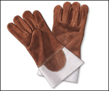 Leather Heat Resistant Gloves
